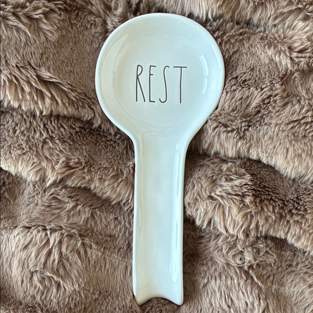 🥄 Rae Dunn “REST” Spoon Rest